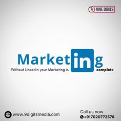 the logo for digital media company marketing, which has been designed to look like an