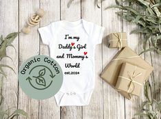 Girl Onesies, Organic Baby