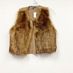 The Limited Brown Faux Fur Knit Vest Size S Length: 19" Vest (Armpit To Armpit): 19" New With Tags!! Retail $ 109.95 *** Check Out My Other Listings!! *** Light Pink Vest, Black Suit Vest, Burgundy Vest, Sleeveless Duster, Faux Suede Vest, Purple Vests, Sleeveless Sweater Vest, Brown Vest, Striped Vests