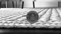 a black and white photo of an empty mattress