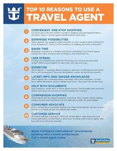 the top 10 reasons to use a travel agent