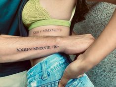 Spouse Tattoos, Maching Tattoos, Matching Tats, Sunset Quotes Instagram, Small Pretty Tattoos, Matching Couple Tattoos, 3d Tattoos, Feeling Pictures, Matching Tattoo