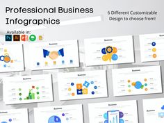 professional business infographics powerpoint presentation