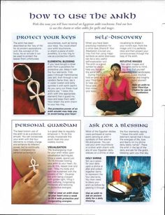 an article in the magazine is about how to use the keychain for jewelry