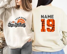 Custom  Basketball Sweatshirt, Basketball Fan clothing# Basketball Gift Shirt For Men & Women, Basketball Player Number, Team, Name sweatshirt Basketball tournament shirt,   Hello there! Welcome to ☆Star Fashion Sweatshirt-Hoodie☆ store.  We are here for different and top quality models. All of your designs that we hope you will like in our store are specially designed and produced for you. Do not hesitate to review. ☆Enjoy comfort and elegance. The material is a thick cotton and polyester blend Charity Event Outfit, Basketball Shirt Designs, Hoodie Store, Name Sweatshirt, Basketball Sweatshirts, Women Basketball, Basketball Tournament, Custom Basketball, Basketball Shirts