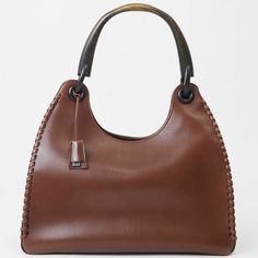 Used Gucci Wood Handle Bag Brown 106236 Women's Leather Stitched Handbag Gucci (Sku: Gzl14jnr) === General === Brand : Gucci Model : 106236 === Design === Type : Handbag Material : Leather Color : Brown Closure : Open Inner Pocket : Zipper Pocket 1 Gender : Women === Size === Size (Hxwxd) : 20cm X 34cm X 14cm / 7.87'' X 13.38'' X 5.51'' Handle Length : 42cm / 16.53'' === Included Items === Accessories : None Accessories Notice : Before Purchasing, Please Refer To The Images Of The Accessories In Wood Handle Bag, Handbag Gucci, Shoulder Bag Brown, Gucci Models, Handle Bag, Wood Handle, Gucci Bag, Luxury Branding, Leather Women