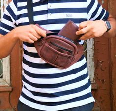 "Men's leather crossbody bag, Fanny packs for women, Men Fanny pack vintage, Brown leather hip bag, Travel crossbody bag, Mens toiletry bag This waist bag is not festival accessory only, trust us, Going to a festival can't be only reason to wear a bum bag. Our design of bum bags feature style and personality you have all year round. whatever the occasion. Our waist bag is always there for you ;) helps you to organize your every day essentials with style and comfort - Fanny pack features TWO (2) Daily Use Leather Belt Bag With Anti-theft Pocket, Brown Belt Bag With Anti-theft Pocket For Daily Use, Brown Anti-theft Belt Bag For Daily Use, Mens Leather Crossbody Bag, Travel Crossbody Bag, Stylish Travel Bag, Leather Hip Bag, Mens Toiletry Bag, Travel Crossbody