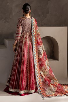 Product Description: Embellished And Embroidered Organza Front Open Peshwas Raw Silk Lehenga Embroidered Printed Organza Dupatta With Border Raw Silk Lehenga, Printed Organza, Luxury Pret, Embroidered Organza, Silk Lehenga, Organza Dupatta, Raw Silk, Front Open, Lehenga