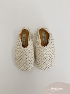 White Slippers With Textured Sole And Round Toe, Summer Slippers With Soft Sole And Round Toe, White Slip-on Sandals With Textured Sole, White Slip-on Closed Toe Sandals, Comfortable White Sandals With Woven Sole, Summer Slip-on Slippers With Soft Sole, White Adjustable Slippers With Round Toe, White Adjustable Round Toe Slippers, White Slip-ons With Woven Sole For Summer