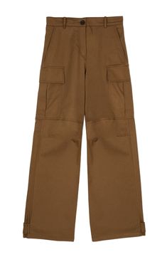 Straight-leg cargo trousers with side pockets and belt loops. Sandro Women's straight-leg trousers Cargo pockets with flaps on sides Side pockets Zip fastening with button The model is 5'8 tall and wears a size 36 Red Cargo Pants, Wide Leg Jeans Cropped, Scarf Sale, Leopard Print Blouse, Loungewear Shorts, Suit Accessories, Cargo Pants Women, Straight Leg Trousers, Designer Clothes For Men