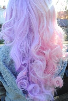 Pastel Pink Hair, Hair Color Purple, Rainbow Fashion, Unicorn Hair, Pastel Hair