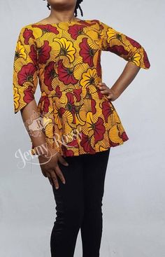 Ankara Pleated Peplum Top/African women clothing / print | Etsy Fitted Cotton Peplum Top With Short Sleeves, Fitted Floral Print Blouse With Half Sleeves, Fitted Half Sleeve Floral Print Blouse, Fitted Half Sleeve Floral Blouse, Fitted Long Sleeve Peplum Top For Summer, Fitted Printed Blouse With 3/4 Sleeves, Fitted Floral Print Peplum Top, Fitted Blouse With Floral Print And 3/4 Sleeves, Fitted Floral Print Blouse With 3/4 Sleeves