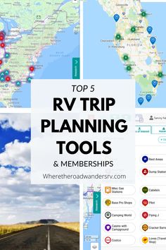 the top 5 rv trip planning tools and members