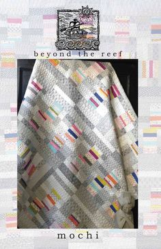 the cover of a book with an image of a quilt on it