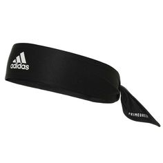 Adidas Aeroready Tennis Tie Headband Reversible 1 Per Pack - Color: Black Adidas Aeroready Tennis Tie Headband Reversible Keep sweat at bay with this head tie band from adidas. Whether you're on the tennis or pickleball court, or just exercising off the court, this sweat-wicking band helps keep sweat out of your eyes so you can stay focused. Built with a AEROREADY fabric. adidas logo at front center. Alexander Zverev Headband 100% Polyester (Recycled) Print Adidas Logo Size: 2 1/4" width. Color: Sporty Cotton Sweatband Headband For Sports, Adjustable Sporty Headband For Workout, Black Sporty Headband For Sports, Sporty Black Band Headband, Sporty Black Headband For Sports, Black Sports Headband With Sweatband, Adjustable Breathable Sports Headband, Adjustable Black Sports Headband, Sporty Black Headband For Sports Events