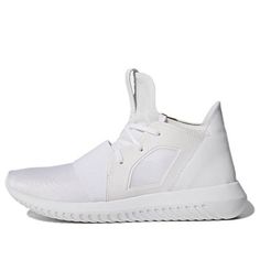 (WMNS) adidas Tubular Defiant 'Core White' S75250 (SNKR/Cozy/Casual/Women's/Breathable) Adidas Tubular, Adidas Tubular Defiant, Stylish Sneakers, Perfect Pair, Casual Women, Adidas, Sneakers, White