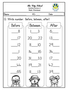 the worksheet for numbers 1 and 2 is shown in black and white, with two