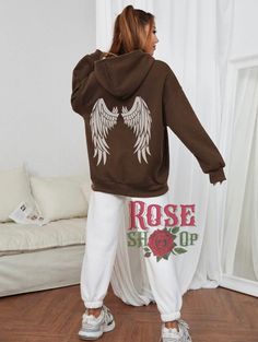 If your size is not in stock please reach out so we can double check for you! For more like this checkout our other listings and ♥ our shop for more discounts, coupons, and latest drops!  https://www.etsy.com/ca/shop/RoseShopbyEve Size up 1-2 sizes for an oversized fit or looser fit! If you are S get M or L for loose/oversized look. If you are L get XL or 2XL. Quality comfortable apparel is guaranteed to make a perfect gift for a loved one or yourself! ♥ Please reach out to us if there is any pr Comfy Lazy Outfits, Oversized Hoodie Aesthetic, Preppy Sweatshirts, Hoodies Aesthetic, Trendy Crewneck, Sweatshirt Aesthetic, Preppy Sweater, Hoodie Aesthetic, Trendy Hoodies