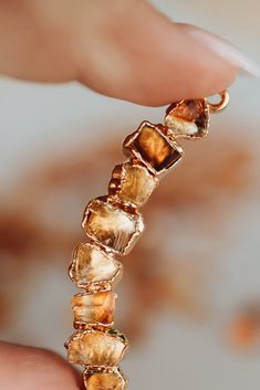 Citrine Riverbend Necklace November Jewelry, Raw Stone Bracelet, Simple Chain Necklace, Raw Stone Ring, Curved Bar, Citrine Jewelry, Mother Jewelry, Diamond Quartz, Back Jewelry