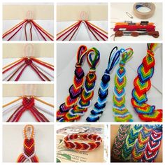 many different types of bracelets are shown in this collage, and there is no image on the page to describe