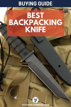 the best backpacking knife buying guide