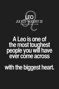 leo is one of the most tough people you will have ever come across with the biggest heart