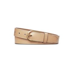 Smooth, lightweight and stylish, our 1 ¼-inch-wide Belt is handcrafted from premium smooth leather. Featuring matte gold-toned hardware and a modern u-shaped buckle, this belt is designed to be a long-lasting, everyday accessory. | Shinola Women's Belt | Light Tan Leather | Large | U Shaped Buckle Belt Shinola Detroit, Grain Texture, Everyday Accessories, Women's Belt, Wide Belt, Light Tan, Buckle Belt, Matte Gold, Small Leather Goods