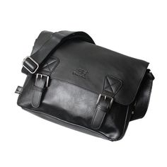 Type: BagsMaterial: PU Leather Casual Satchel Briefcase For School, Large Capacity Rectangular Camera Bag For Daily Use, Trendy Satchel Camera Bag For Daily Use, Casual Travel Bag With Adjustable Strap And Crossbody Design, Casual Crossbody Travel Bag With Adjustable Strap, Classic Backpack Style Satchel For Daily Use, Casual Travel Bag With Adjustable Crossbody Strap, Classic Black Shoulder Bag For School, Casual Flap Shoulder Bag For School