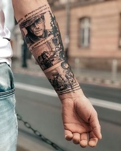 Stylish arm tattoos for men featuring unique designs and ideas for guys - perfect for your next ink inspiration. Unique Tattoos For Men, Tattoo Filler, Omerta Tattoo, Tattoo Ideas For Men