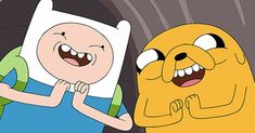 an image of finn and finn from adventure time