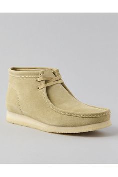 Lace-up silhouette/Genuine suede upper/Cushioned insole/Gum sole for superior traction/Not eligible for promotions, ships only within the USA Mens Outfitters, American Eagle Outfitters, Women's Jeans, Gum, American Eagle, Men's Shoes, Shoe Boots, Women Jeans, Lace Up