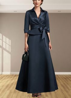 Lucile A-Line V-neck Ankle-Length Satin Mother of the Bride Dress With Bow(s) UKP0014683 Silhouette:: A-Line Neckline:: V-neck Length:: Ankle-Length Fabric:: Satin Embellishment:: Bow(s) Straps:: Sleeves Sleeve:: 1/2Sleeves BackStyle:: ZipperUp FullyLined:: Yes Built-InBra:: Yes Boning:: No Size:: General,Plus Season:: Spring,Summer,Fall,Winter This dress could be custom made, there are no extra cost to do custom size and color. Elegant V-neck Maxi Dress For Mother Of The Bride, Elegant V-neck Gown For Mother Of The Bride, Spring Gala V-neck Mother Of The Bride Dress, Fitted V-neck Maxi Dress For Mother Of The Bride, Evening V-neck Mother Of The Bride Dress, Elegant Full Length Mother Of The Bride Dress, Elegant Maxi Mother Of The Bride Dress, Elegant Full-length Dresses For Mother Of The Bride, Cheap Prom Dresses Long