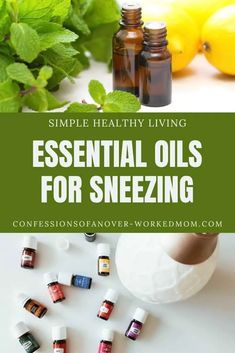 Essential Oils for Sneezing and Runny Nose Congestion Essential Oils For Sneezing, Essential Oils For Runny Nose, Essential Oils Runny Nose, Doterra Allergies, Stop Sneezing, Oil For Cough, Essential Oils For Congestion, Essential Oils For Cough, Congested Nose