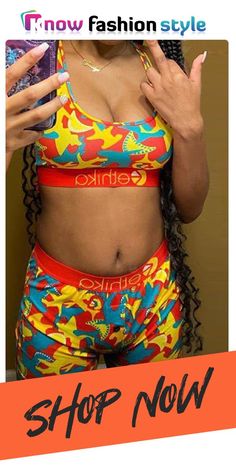 Yellow Fashion Print Vest Tops Shorts Sports Set Two Piece Short Set, Vest Tops, Baddie Hairstyles, Yellow Fashion, Fashion Pattern, Vest Top, Sport Shorts, Cotton Style