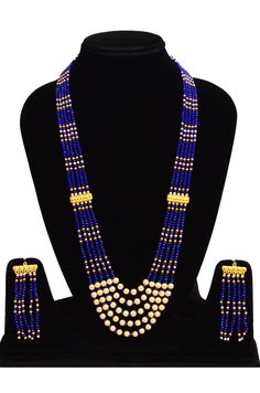 GJM Traditional original  Beads Necklace Set for Women is made of Crystal . Women love jewellery; specially traditional jewellery adore a women. They wear it on different occasion. They have special importance on ring ceremony, wedding and festive time. They can also wear it on regular basics. Make your moment memorable with this range. This jewel set features a unique one of a kind traditional embellish with antic finish. White Beads Necklace, Ring Ceremony, White Beaded Necklaces, Rings Ceremony, Traditional Jewellery, Designer Handmade Jewellery, Jewellery For Women, Earring Handmade, Ceremony Wedding