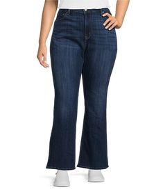 Levi's® Plus Size 726 High Rise Flare Leg Denim Jeans | Dillard's Plus Size Jeans, Dillard's, Fashion Inspiration, Levi's, Denim Jeans, Outfit Ideas, Fashion Inspo, High Rise, Women Jeans