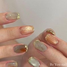 Subtle Nails, Beauty Nails Design, Dream Nails, Classy Nails, Funky Nails, Marble Design, Fancy Nails