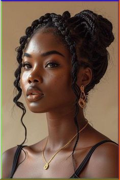 Save and Share Another blush hacks, Yay or Nay? Hacks From @froartistry Makeup Tutorials for Beginners credit @itsmekaia (Instagram) Dunner Wordend Haar, Scrub Corpo, French Braids, Portrait References, Face References, Braids For Black Women, Black Braids, Goddess Braids, Short Hair Cuts For Women