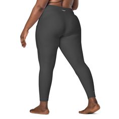 Meet your new favorite pair of pocket leggings. Featuring a classic, high-waisted cut, exceptional comfort, and two practical side pockets, these semi-compression leggings will support you during workouts and casual strolls around the city. Get yours now! • 74% polyester, 26% spandex • UPF 50+ • Soft and stretchy fabric with a mild compression feel. • Tight fit • Flattering cut • High-waisted • 1 pocket on each side • Triangle gusset *Please note that contact with ROUGH ABRASIVE SURFACES such as Crossover Leggings, Modest Swim, Swim Leggings, Surf Shorts, Swim Pants, Plus Size Swim, Leggings With Pockets, Plus Size Leggings, Compression Leggings