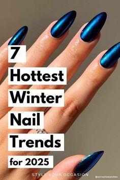 Winter Manicures 2024, Powder Blue Dip Nails, Nail Color Trend Winter 2024, Cute Dip Powder Nails Winter, Winter Blue Nails Dip Powder, Latest Acrylic Nail Trends 2024, Winter 2024 Gel Nails, Winter Nail Designs Dip Powder, Trendy Nails Winter 2024