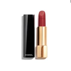 Long Wear Lipstick Chanel Rouge Allure Velvet, Winter Lip Color, Vampy Lips, Diy Dry Shampoo, Chanel Lipstick, Chanel Rouge, Lip Gloss Colors, Best Lipsticks, Matte Lip Color