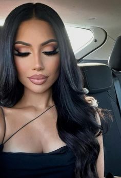 Birthday Makeup Looks, Sultry Makeup, Wedding Eye Makeup, Glam Wedding Makeup, Prom Eye Makeup, Formal Makeup, Smink Inspiration, Glam Makeup Look, Makijaż Smokey Eye