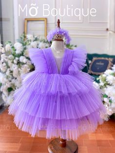 Elegant Purple Tutu Dress For Party, Purple Princess Dress For Dress-up In Spring, Purple Princess Dress For Spring Dress-up, Purple Tulle Princess Dress For Party, Purple Princess Summer Dress, Purple Princess Style Summer Dress, Elegant Purple Ruffled Tutu Dress, Purple Princess Dress For Summer Dress-up, Purple Tutu Dress For Summer Dress-up