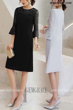 10% off now|Free shipping world-wide. Comfy Grey Knee Length Wedding Guest Dress With Lantern Sleeves at GemGrace. Click to learn our pro custom-made service for wedding dress, formal dress. View #WeddingGuestDresses for more ideas. Elegant Long Sleeve Summer Mother Of The Bride Dress, Elegant Spring Midi Dress For Mother Of The Bride, Elegant Knee-length Mother Of The Bride Dress For Banquet, Elegant Gray Knee-length Midi Dress, Gray Midi Length Dress For Formal Occasions, Gray Formal Midi Dress, Gray Midi Length Formal Dress, Gray Knee-length Wedding Dress, Summer Wedding Gray Dresses