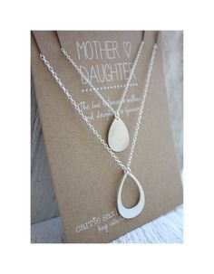 Mother Daughter Necklaces, Teardrops necklace set, mother daughter gift Daughter Necklaces, Mother Daughter Necklaces Set, Necklace For Daughter, Mother Daughters, Mom Gifts Jewelry, Bride Wedding Gift, Mother Daughter Jewelry, Mother Daughter Bracelets, Mother Daughter Necklace