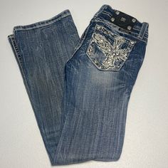 Brand New, Never Worn Size 10 Miss Me Jeans Miss Me Jeans Outfit, Rock Revival Jeans, Outfits Y2k, Miss Me Jeans, Jeans Kids, Miss Me, Kids Bottoms, Jean Outfits, Colored Jeans