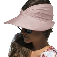 PRICES MAY VARY. Premium Material of Sun Hat: This sun hat womens with wide brim is made of breathable, lightweight and flexible fabric. Our Beach hat for women is very comfortable to wear without headache. The brim with memory foam inside can be rolled up, shoved into a bag and not lose bill shape. The visors for women can easily dry and be washed without any damage. Latest Style Sun Visor: This top part of the beach hat has adjustable fabric to pull up or down over your head. The summer hat bi Lightweight Solid Sun Hat With Uv Protection, Lightweight Solid Bucket Hat With Uv Protection, Lightweight Solid Color Sun Hat For Summer, Lightweight Solid Color Summer Sun Hat, Curved Brim Sun Hat For Spring Outdoor Activities, Spring Sun Hat For Outdoor Activities, Spring Brimmed Sun Hat For Outdoor Activities, Lightweight Summer Visor Hat, Short Brim Sun Hat For Outdoor Activities In Spring