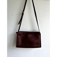 Rare Find Vintage From The 1980s, 8952 Materials: Leather, Brass Vtg Coach Original Swagger Bag Burgundy Leather With Brass Hardware Roomy Interior With Inner Slip Pocket Secured With A Top Zipper. 2 Full Size Slip Pockets On Both Sides Adjustable 44" Shoulder Strap Measures: 11.5"L, 7"H, 4"W Made In New York, Usa Cleaned, Conditioned And Ready To Wear! All Of The Bags In My Shop Are Vintage, Ranging From 20-50 Years Old. The Bags Have Been Cleaned And Conditioned But Their Age May Show Through In Blemishes. Retro Burgundy Shoulder Bag For Daily Use, Retro Burgundy Shoulder Bag, Vintage Burgundy Shoulder Bag With Adjustable Strap, Vintage Burgundy Shoulder Bag For Everyday, Retro Burgundy Satchel Shoulder Bag, Vintage Burgundy Bag With Adjustable Strap, Retro Burgundy Rectangular Shoulder Bag, Vintage Coach Bag With Adjustable Strap, Retro Rectangular Coach Shoulder Bag