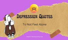 In this article you can find the Best Depression Quotes. In case you are also feeling depressed then these quotes will help you in recovering from it fast, and you will not feel that you are alone in this tough journey. Just listen these inspiring quotes podcast, watch videos, enjoy images, text quotes and relax. What is Depression? Depression may be defined as a serious mental health disorder, owing a persistent #depression #depressionquotes #motivationaldepressionquotes Mental Health Disorders, Text Quotes, Watch Videos, Inspiring Quotes, Birthday Wishes, Podcast, How Are You Feeling