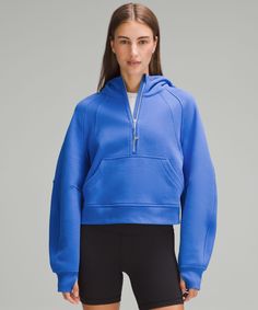 Scuba Oversized Half-Zip Hoodie | Women's Hoodies & Sweatshirts | lululemon Lululemon Hoodie, Lululemon Scuba Hoodie, Lululemon Scuba, Half Zip Hoodie, Pipe Dream, Cozy Fabric, Women Hoodies Sweatshirts, Lululemon Women, Leggings Shop